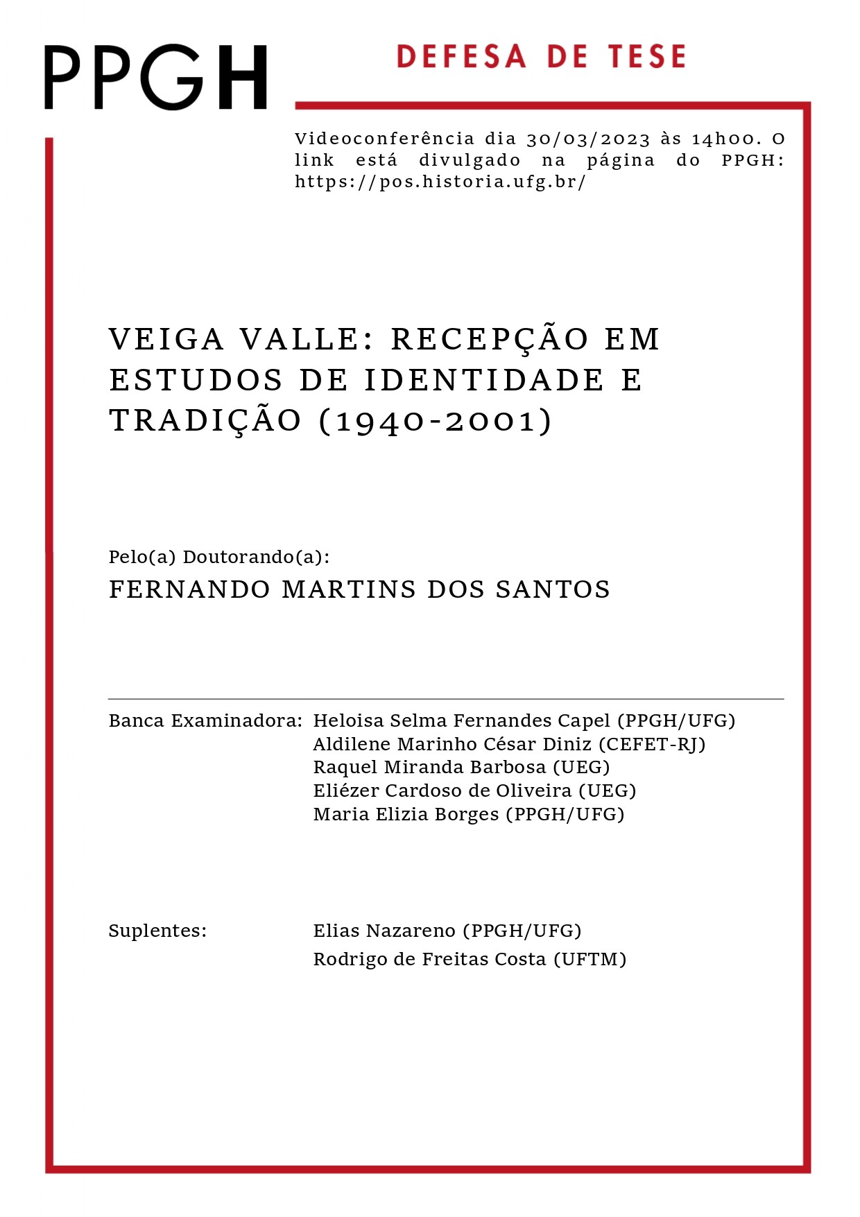 DOUTORADO Fernando Martins dos Santos