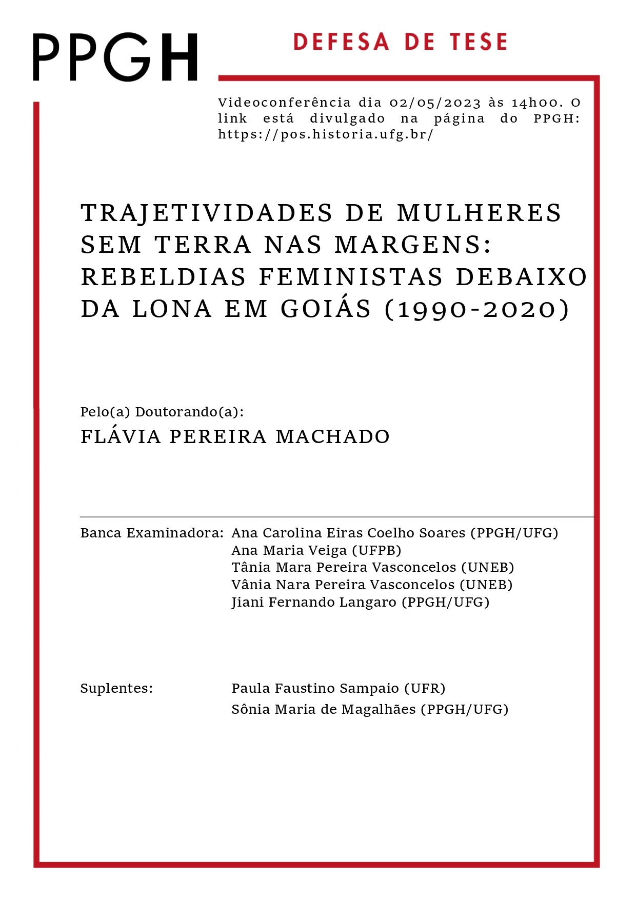 DOUTORADO Flávia Pereira Machado