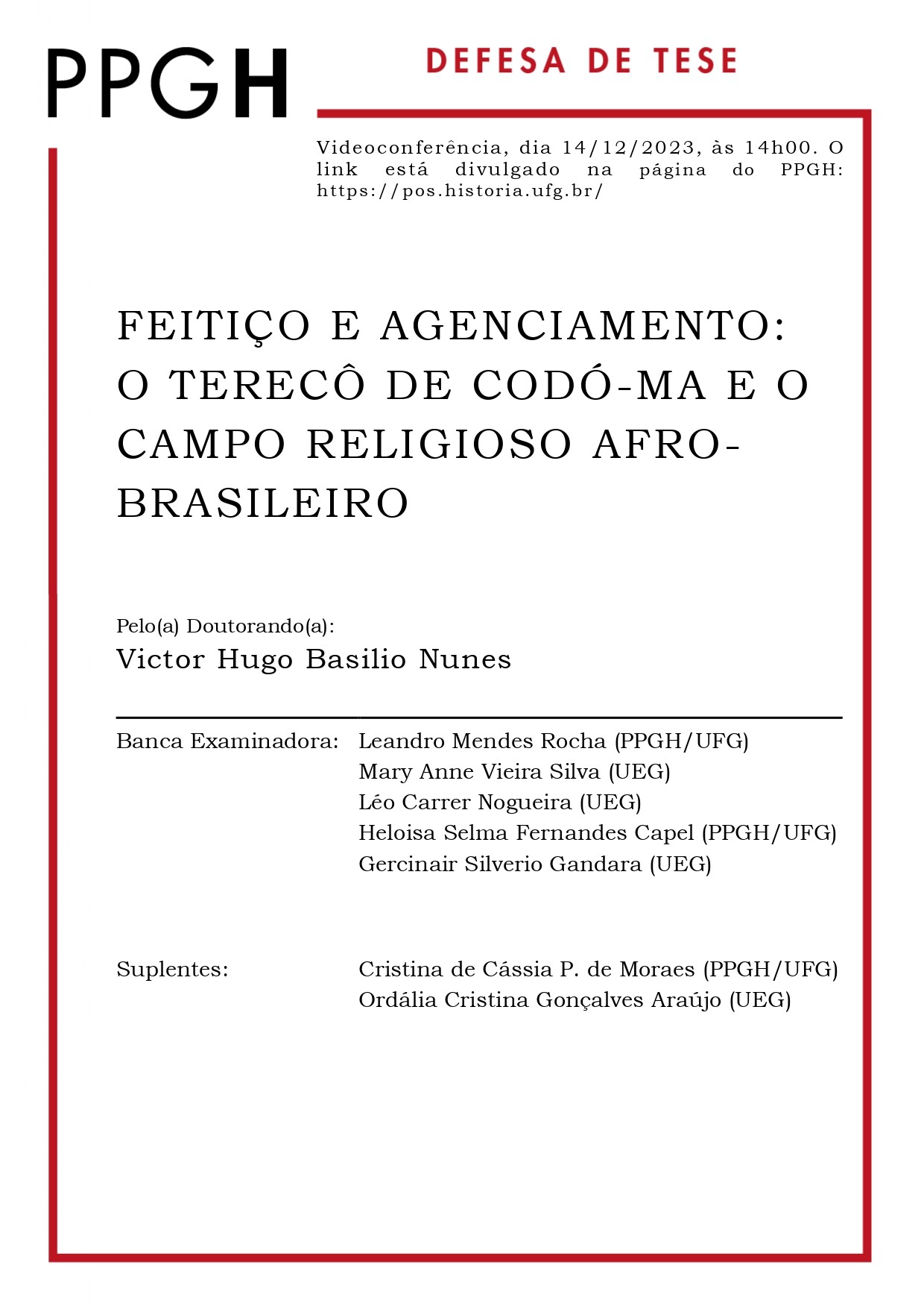 DOUTORADO Victor Hugo Basílio Nunes