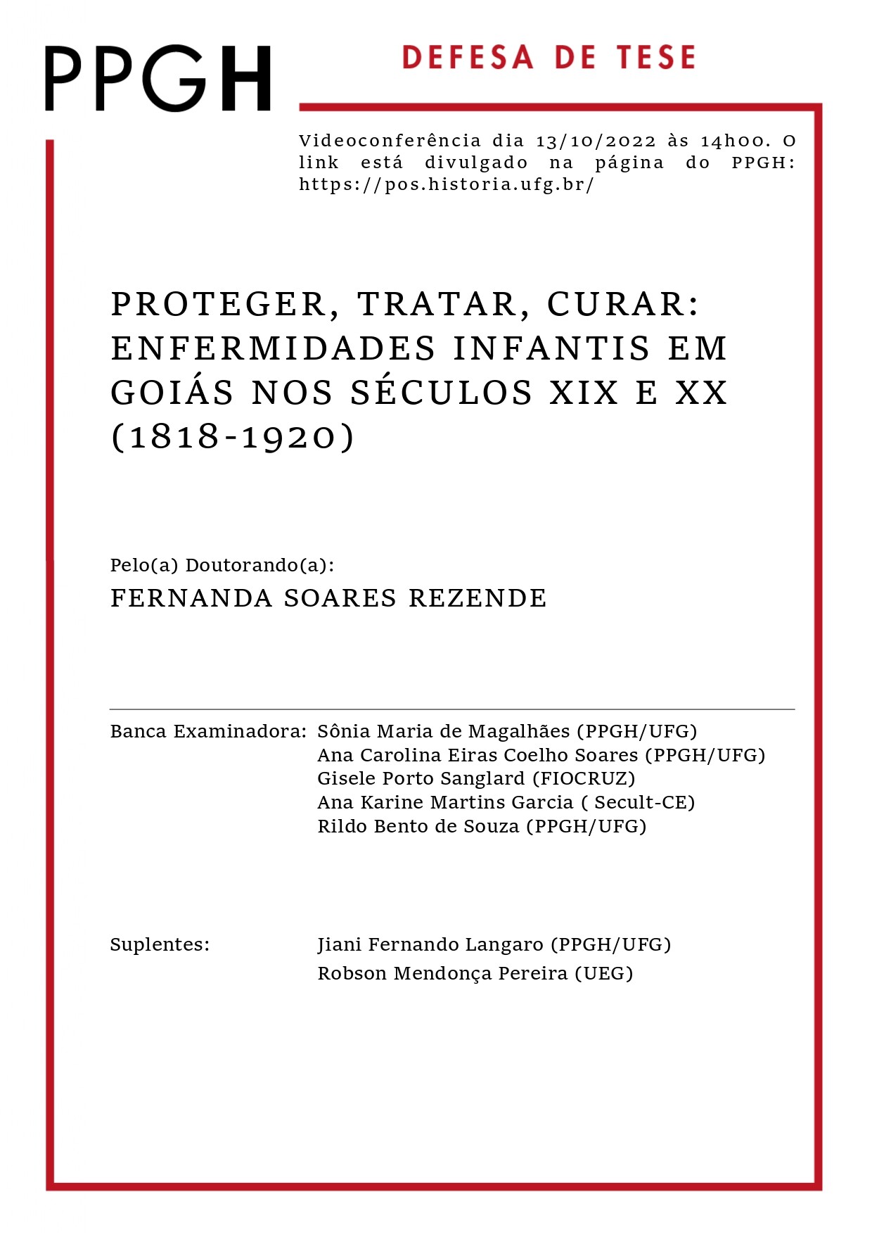 DOUTORADO Fernanda Soares Rezende