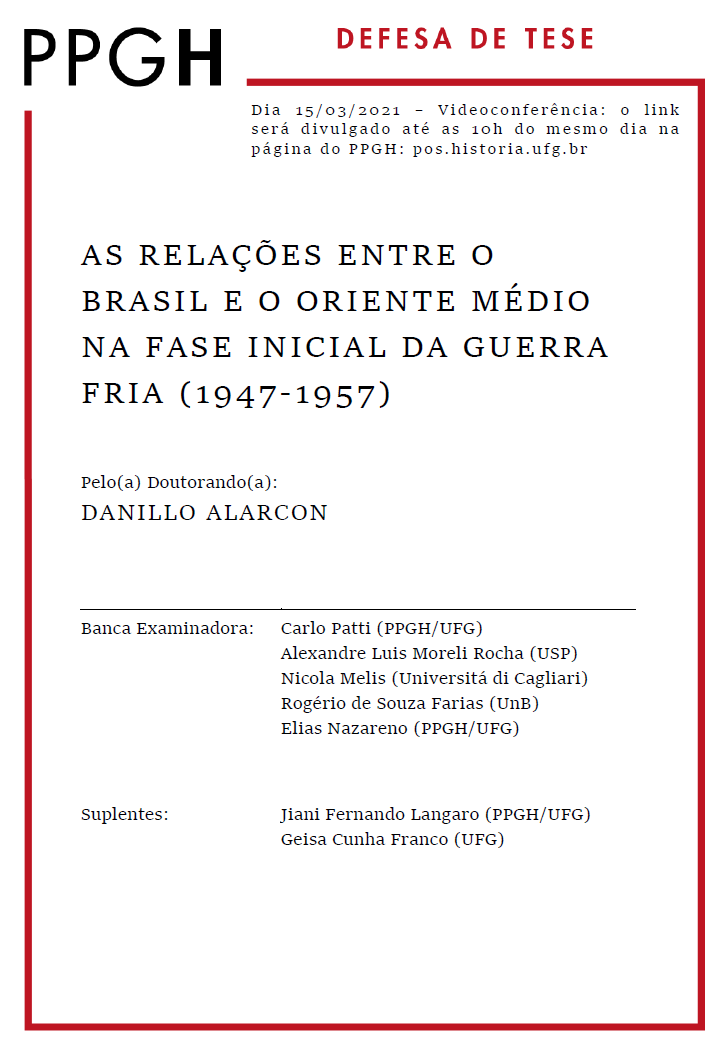 Cartaz - Danillo Alarcon