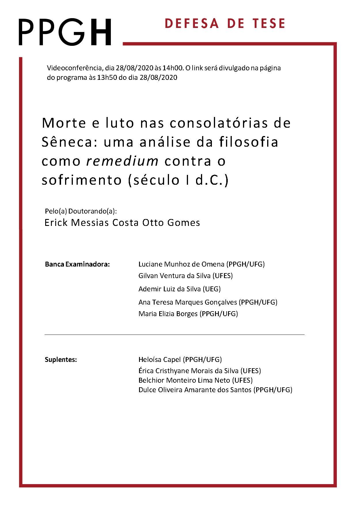 Doutorado - Erick Messias