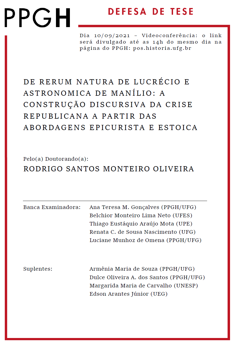 Cartaz - Rodrigo Santos