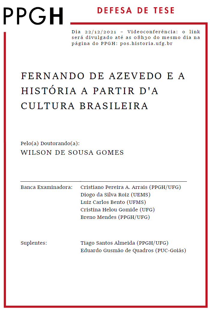 Cartaz - Wilson Gomes