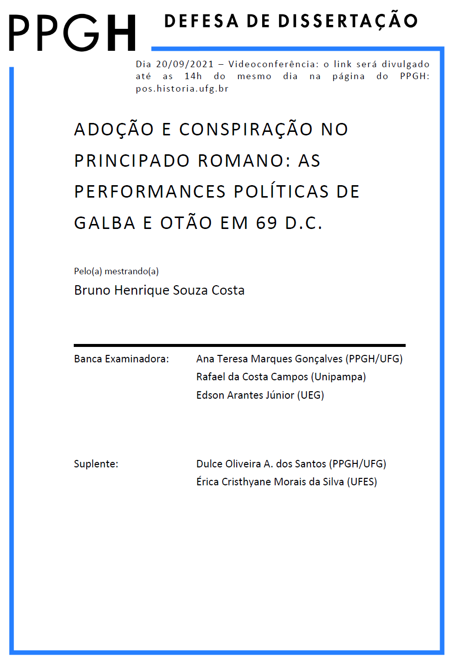 Cartaz - Bruno Henrique 2