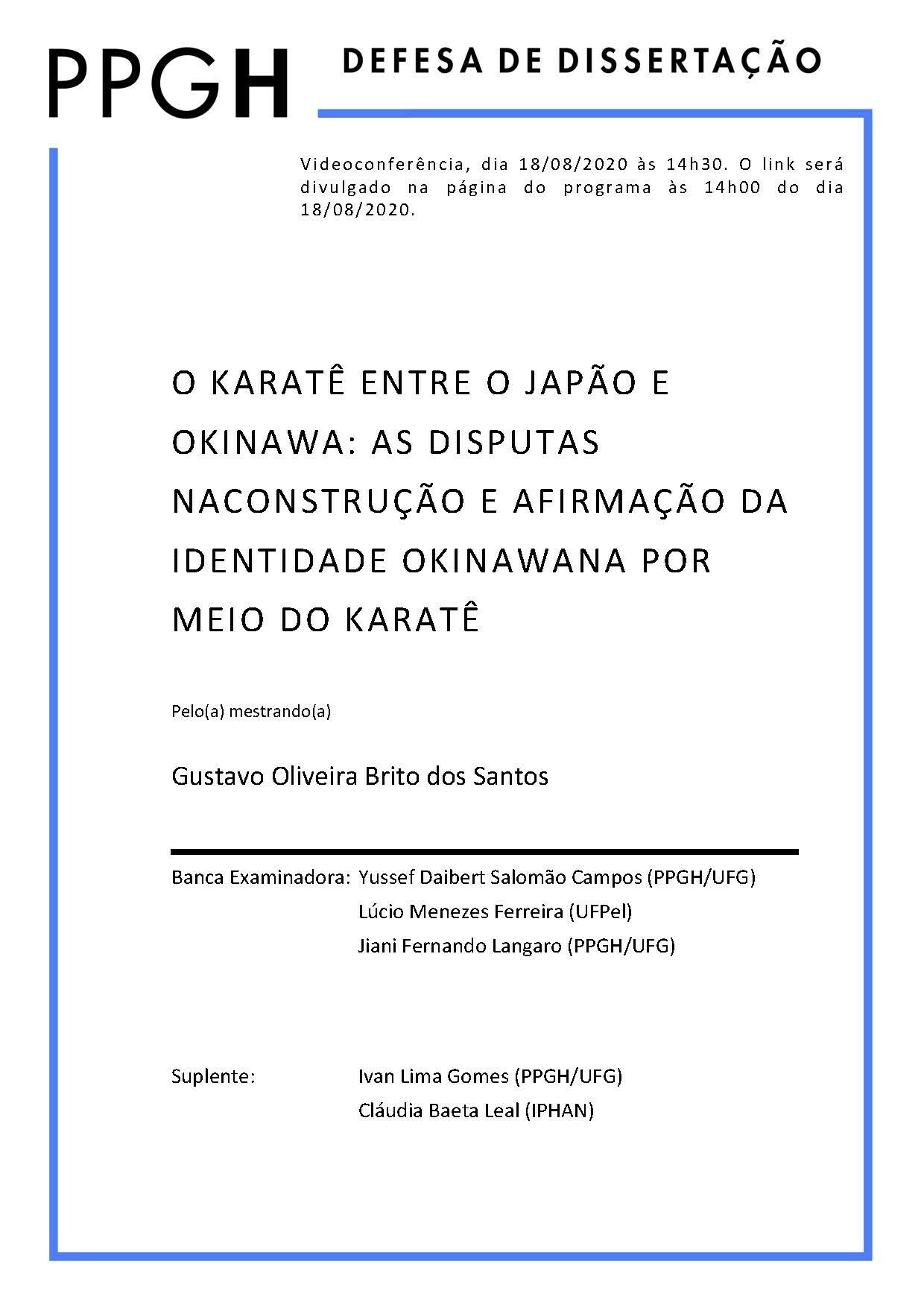 Mestrado - Gustavo Oliveira