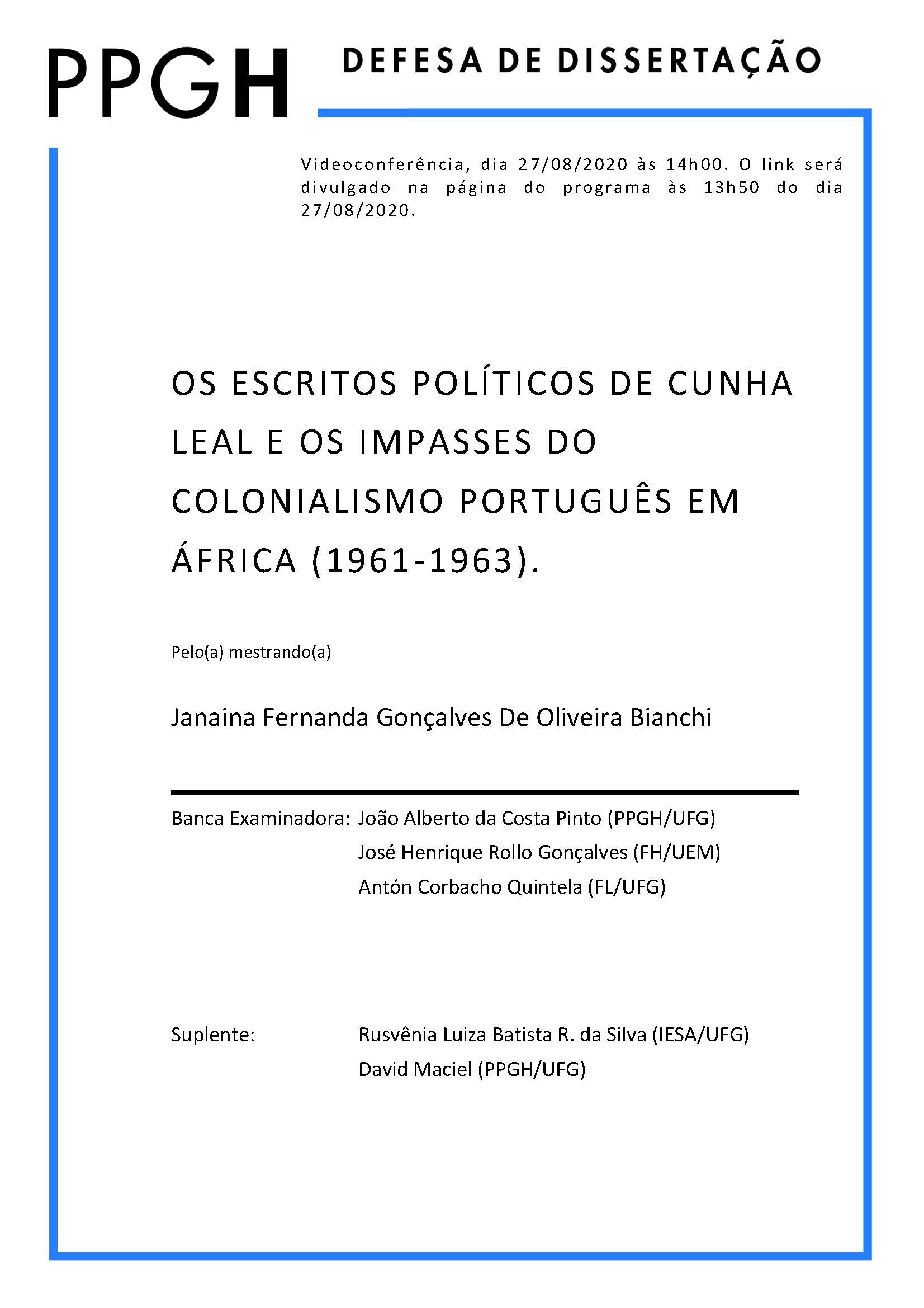 Mestrado - Janaina Fernanda Bianchi