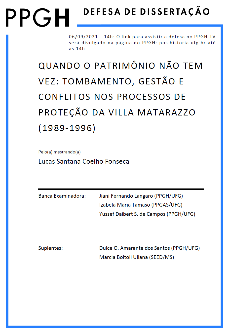 Cartaz - Lucas Santana