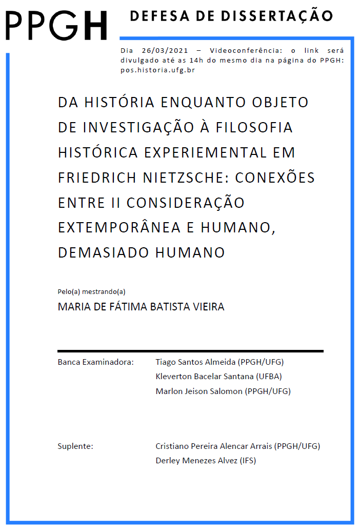 Cartaz - Maria de Fátima