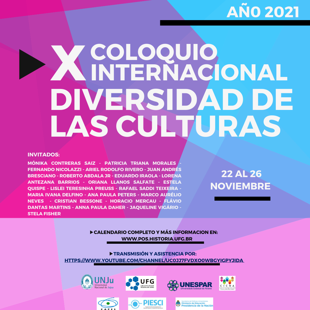 Cartaz Diversidade das culturas 2021