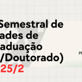 Relatório Semestral de Atividades 2025/2