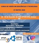 II Curso de Verão em Biociências e Tecnologia - CV Biotec 2020