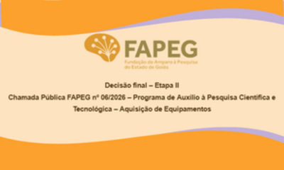 Foto 1 FAPEG n. 06-2026.