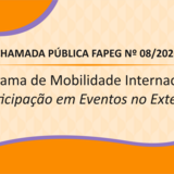 Capa notícia site Chamada Pública FAPEG