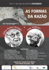 Cartaz - As formas da razão (Colóquio na UnB)
