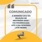 Emissão de G.R.U
