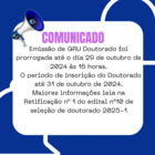 Retificação nº 1 do edital de seleção de doutorado 2025.1.png