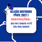 Seleção Doutorado 2027-1