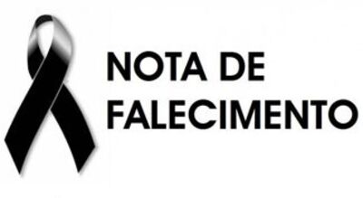 Nota de falecimento