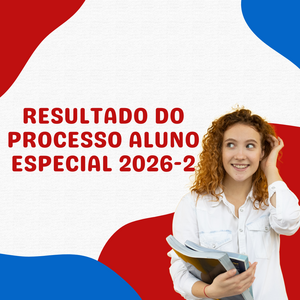 Resultado da seleção de alunos especiais 2026-1