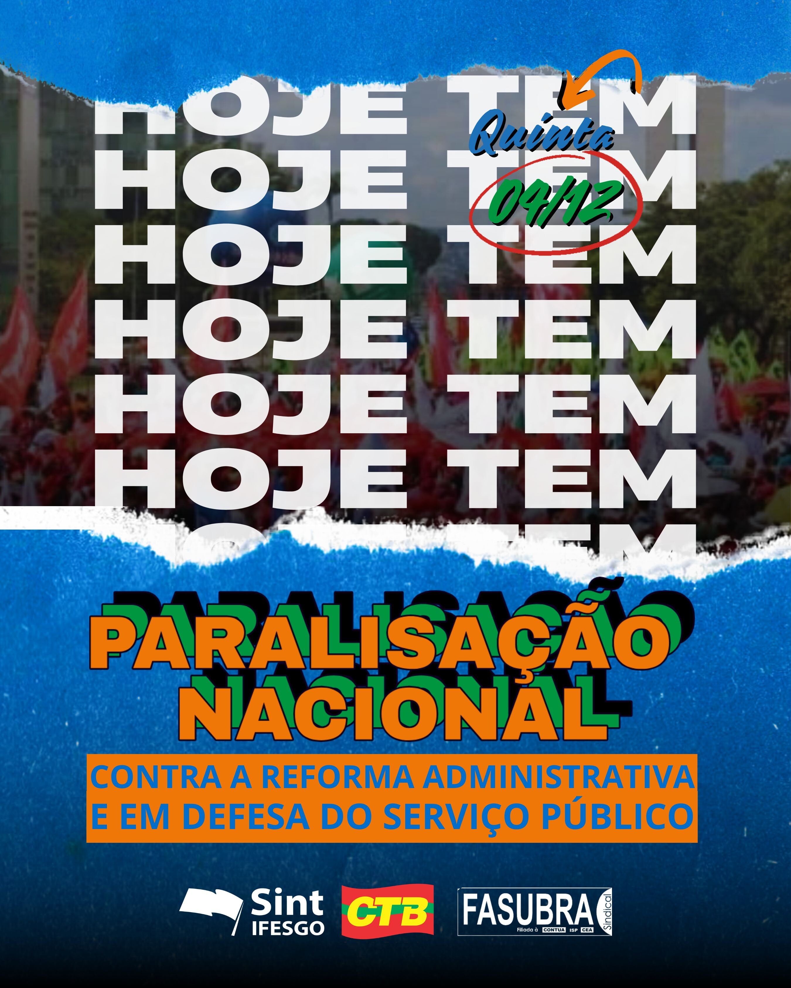 PARALISAÇÃO NACIONAL - DEZEMBRO 2025