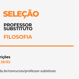 Seleção substituto filosofia