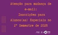 Banner email Aluno especial 2