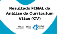 Resultado FINAL da Análise da Curriculum Vitae (CV)