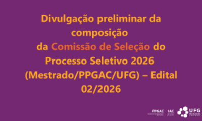 Banner Comissão Edital PPG