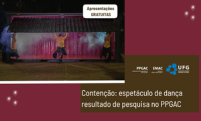 Contenção: espetáculo de dança resultado de pesquisa no PPGAC