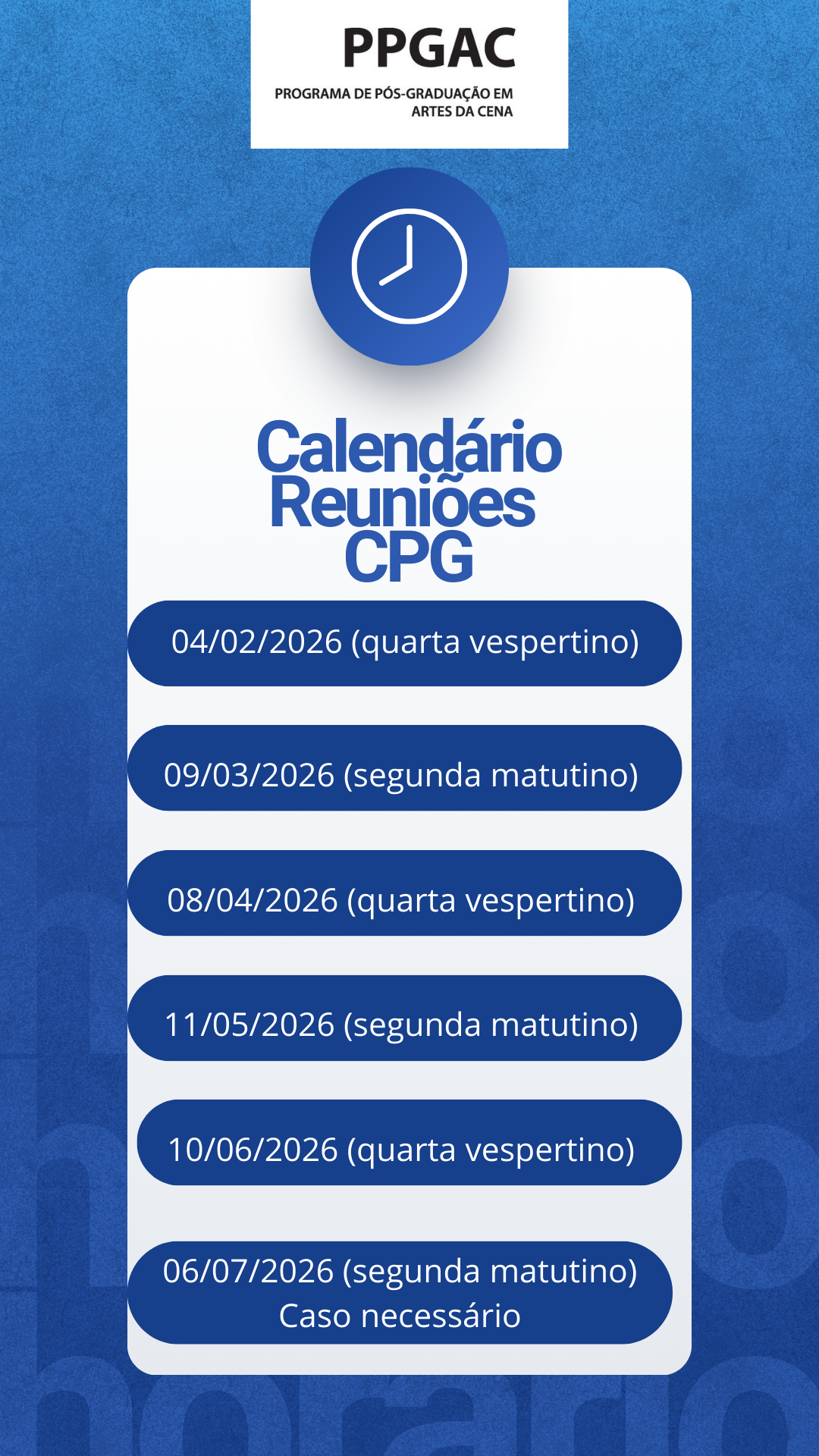 Reunião CPG 2026