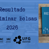 Banner Resultado Preliminar Bolsas 2026