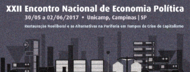 Projeto de Extensão tem artigo aceito no XXII Encontro Nacional de Economia Política