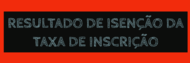 Folder Isenção Taxa de Inscrição