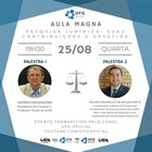 AULA MAGNA - CELEBRAÇÃO DOS 123 ANOS DA FACULDADE DE DIREITO 