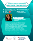 BANNER ESPECIALIZAÇÃO PROCESSO CIVIL. ESA-FD.2025-2027
