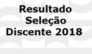 Resultado Processo Seletivo 2/2017 - Turma 2018