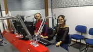 foto do pessoal no estúdio