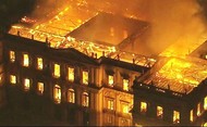 incêndio no museu