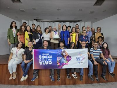 Equipe Rádio UFG - 1 ano de FM