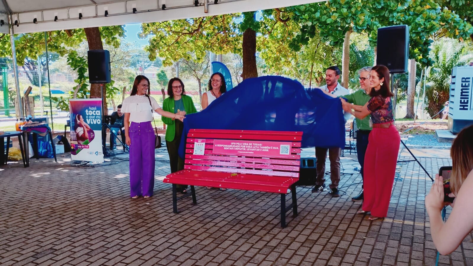 Lançamento do Banco Vermelho da Rádio UFG