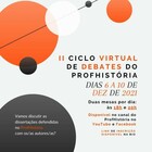 II CICLO VIRTUAL DE DEBATES DO PROFHISTÓRIA