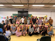 foto confraternização prof