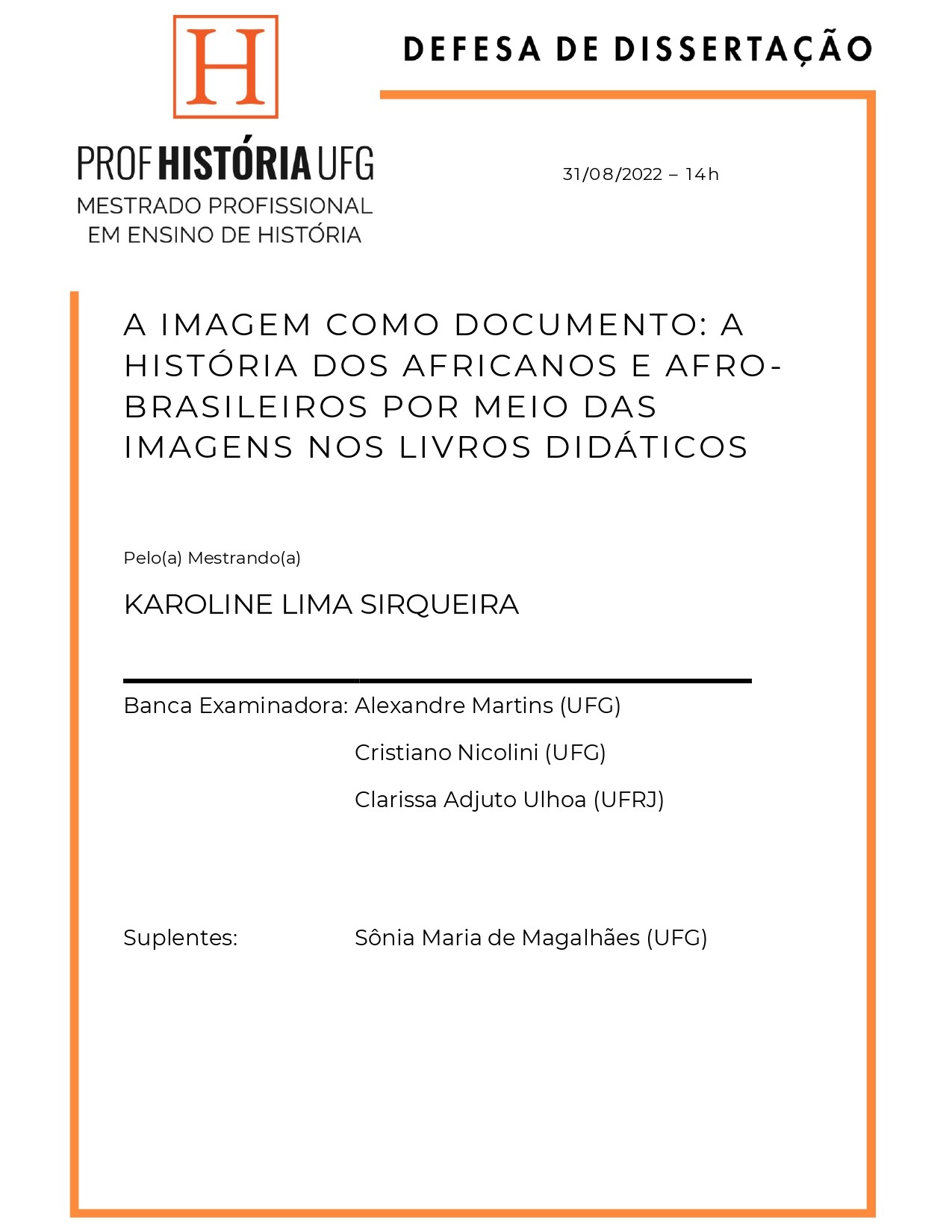 Cartaz - Karoline Lima