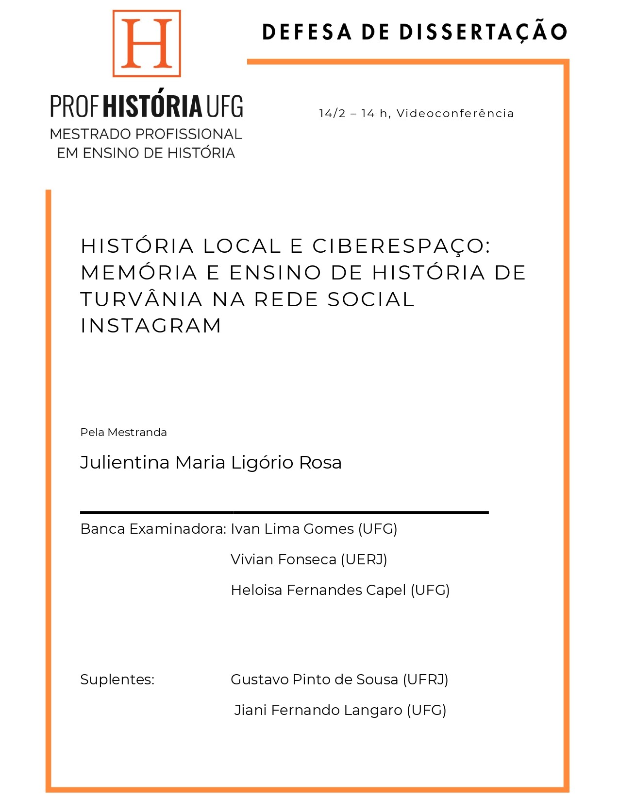 Cartaz - Julientina