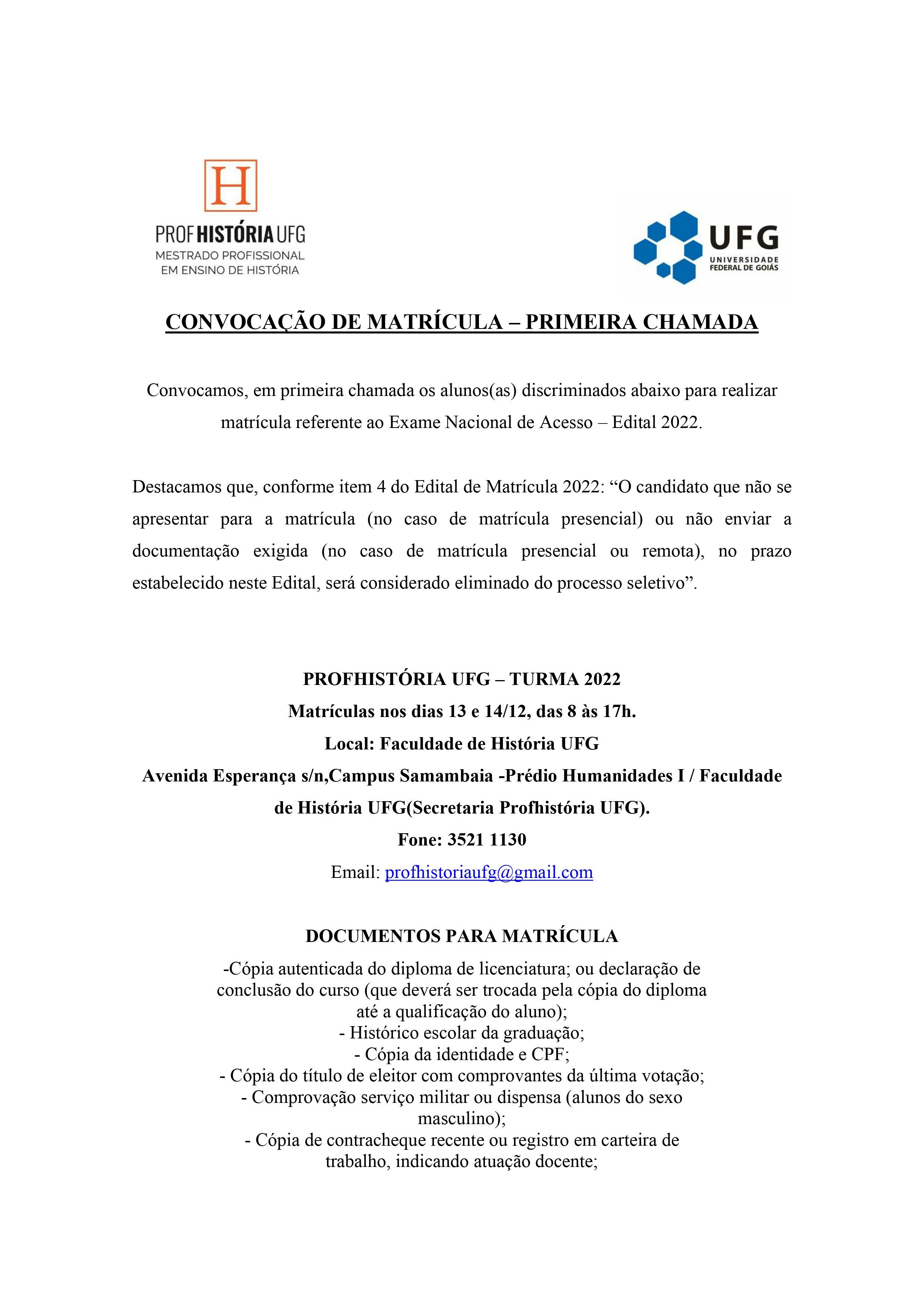 Convocação