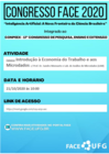 Palestra no Congresso FACE 2020
