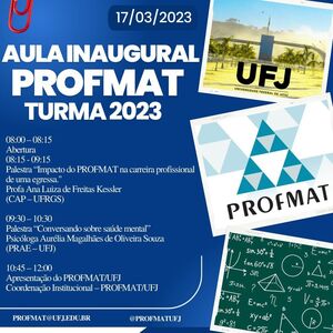 Aula Inaugural 2023/1