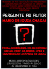 CARTAZ PERGUNTE AO AUTOR - MARIO