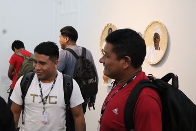 Takinahaky ingressantes visitam museu 3